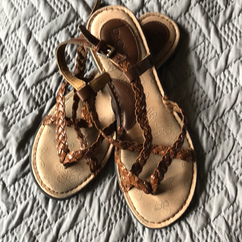 Braided sandals